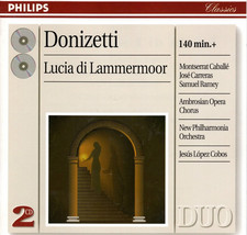 2 CDs Donizetti LUCIA DI LAMMERMOOR Caballe C...