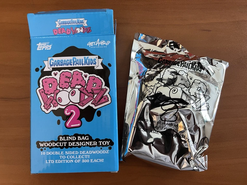 Get Grip Skateboards GARBAGE PAIL KIDS GPK Deadwoodz Signed Grim Jim Reaper Set - Image 3 of 4