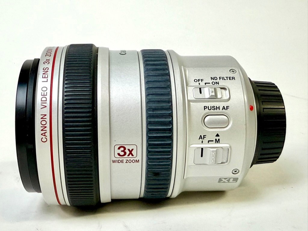CANON 3x ZOOM WIDE ANGLE 3.4-10.2mm 1:1.8-2.2 VIDEO LENS for XL-1