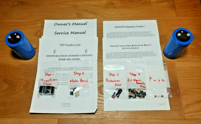 Kenwood 700M amp rebuild restoration recap upgrade kit fix repair