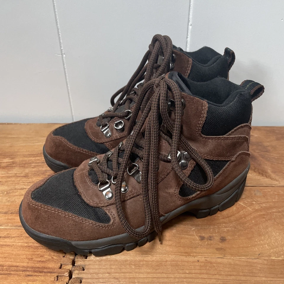 Botas femininas EMS Eastern Mountain Sports 0699 Day Hiler trilha caminhada EUA 7.5 - Imagem 3 de 4
