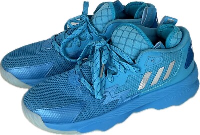 Adidas Dame Young Dolla Mens Basketball Shoe Blue Silver Damian