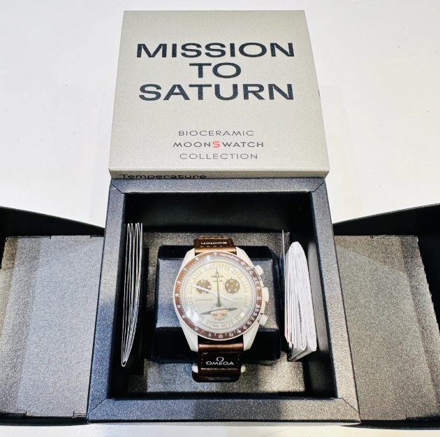 Swatch x Omega Bioceramic MoonSwatch Mission To Saturn / Express