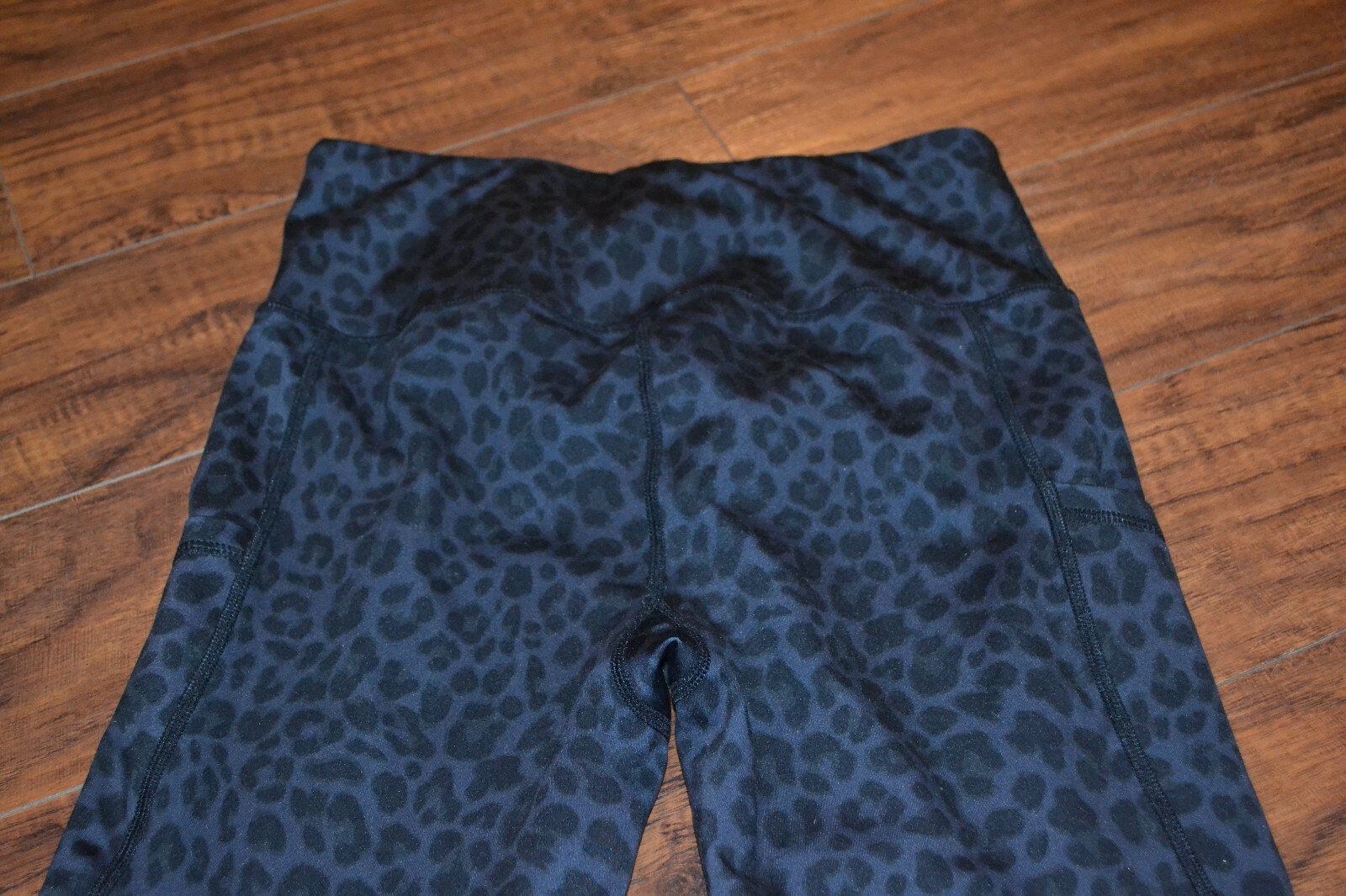 C13- Ouges High Waist Pockets Capri Yoga Workout … - image 4