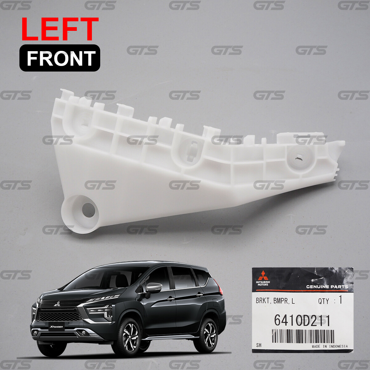 6400H267 Front Lh Bracket Bumper Side For Mitsubishi X-Pander Cross 2018 -  2023 | eBay
