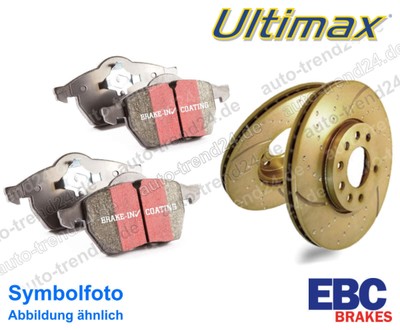 Turbo Groove Bremsscheiben & Beläge vorne u.a.: Hyundai Lantra II J-2 1995-2000