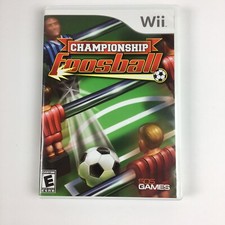 Championship Foosball - Nintendo Wii Game - Complete & Tested