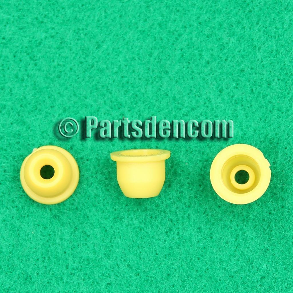 50 FUEL INJECTOR YELLOW PINTLE CAPS FITS BOSCH ECOTEC FUEL INJECTORS