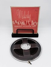 Melody Magnetic Recording Tape 169 1/4 1800 Feet Opened Unused Vintage