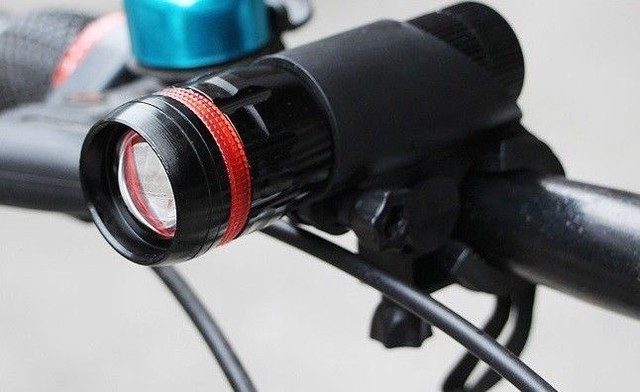 best bike flashlight mount