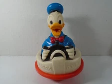 1976 GABRIEL TOY--DISNEY'S DONALD DUCK BATH/ POOL FLOATER WOBBLER TOY (LOOK)