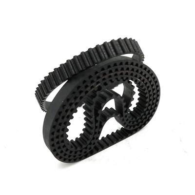 HTD3M Timing Belt Closed-loop 153 159 165mm Length 6/9mm Width Neoprene Rubber