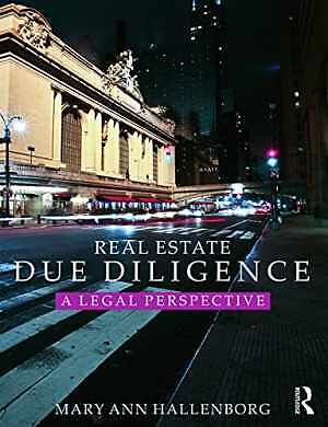 Real Estate Due Diligence - Paperback, by Hallenborg Mary Ann - Good