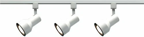 Nuvo Lighting TK320 3-Light Step-Cylinder Track-Lighting Kit, White - Picture 1 of 1