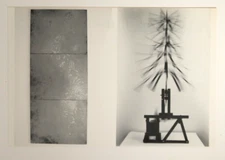 Art Tech Gallery Minded Motion 1993 Dan Cayer Reception Flyer Card Advert Chicag