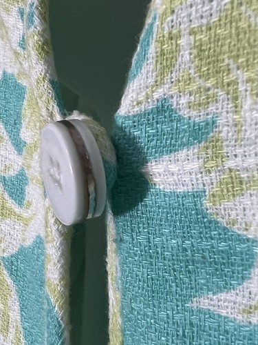 Pendleton Leinenmischung Jacke XL Schößchen gefüttert 3/4 Ärmel Aloha Kreuzfahrt Asien - Bild 7 von 11