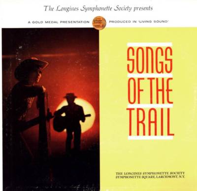 LP SONGS OF THE TRAIL EYES OF TEXAS DAVY CROCKET RED RIVER VALLEY