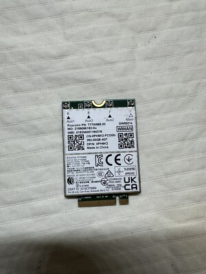 Dell Latitude 5420 5424 7424 T77W968 DW5821e Snapdragon X20 LTE PH6K2 S17