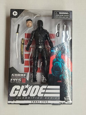 G.I. Joe Classified Series 6-Inch Snake Eyes: G I Joe Origins Snake Eyes In Hand