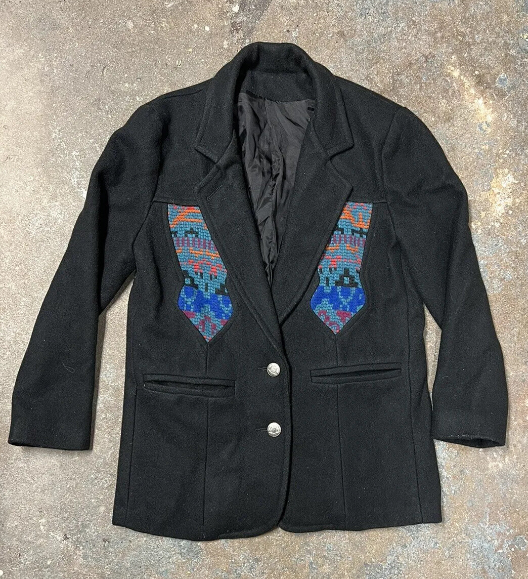 トップス PIONEER WEAR / USA CHIMAYO BLANKET VINTAGE Golden Collection Pioneer Wear Chimayo Blanket Aztec