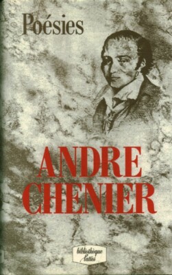 Livre poéiesies André Chenier Editions Jean-Claude Lattès 1989 book