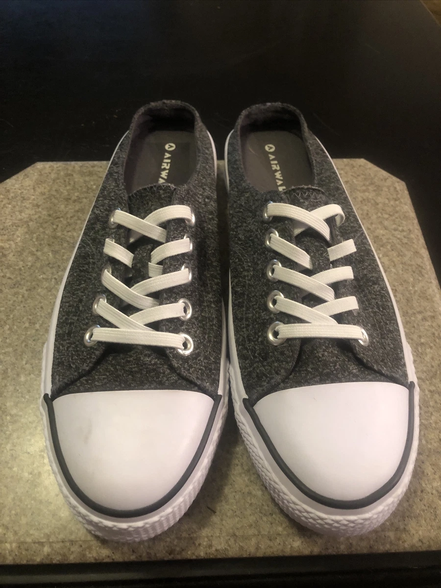 White cheap backless sneakers