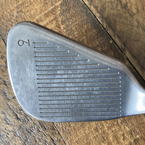 PING EYE 2 BLACK DOT Single 9 IRON STIFF STEEL Early V Groove - Picture 4 of 10