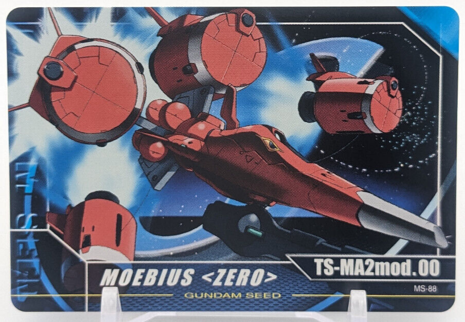 Moebius Zero TS-MA2mod.00 MS-88 GUNDAM SEED Carddass Card BANDAI