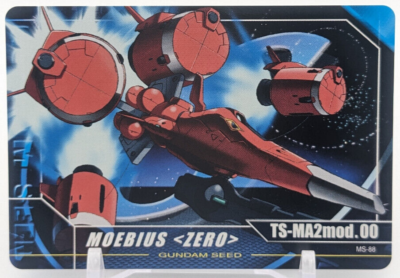 Moebius Zero TS-MA2mod.00 MS-88 GUNDAM SEED Carddass Card BANDAI