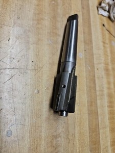 1  1/4" Counterbore Drill Bit Carbide Tipped Mt3 Shank 1/2" Removable Pilot 