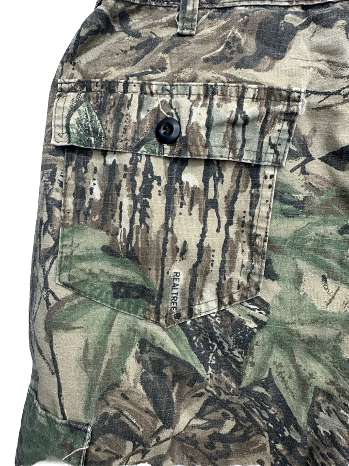 Liberty Realtree Advantage Camo Cargo Pants Mens XL 40-42x32 Made In USA VTG - Image 4 of 4