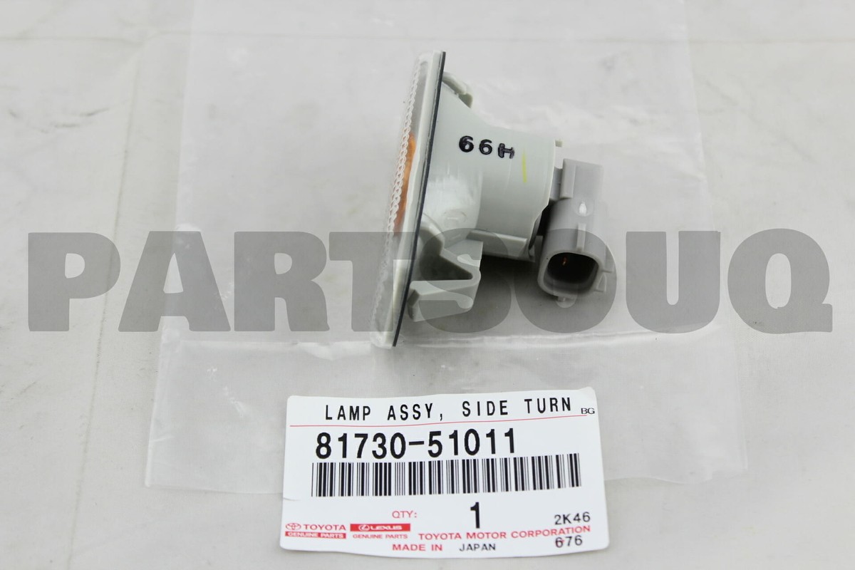 ROUI 8173051011 Genuine Toyota LAMP ASSY, SIDE TURN SIGNAL, RH/LH 81730
