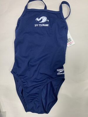 New Speedo Girls' Endurance+ Flyback Training Suit Youth Size 10/26 NWT
