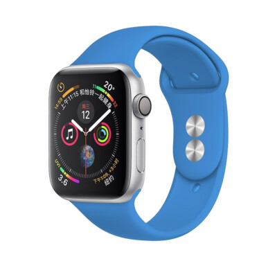 Für Apple Watch 11 10 9 8 7 6 5 4 SE 3 40/44/41/45/42/46mm Silikon Sport Armband