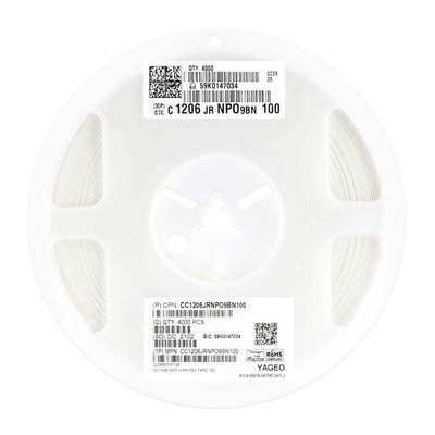 50 Pz Condensatori Ceramici 100nF 100V SMD 1206 - Stock 50 Pezzi Condensatore - Foto 2