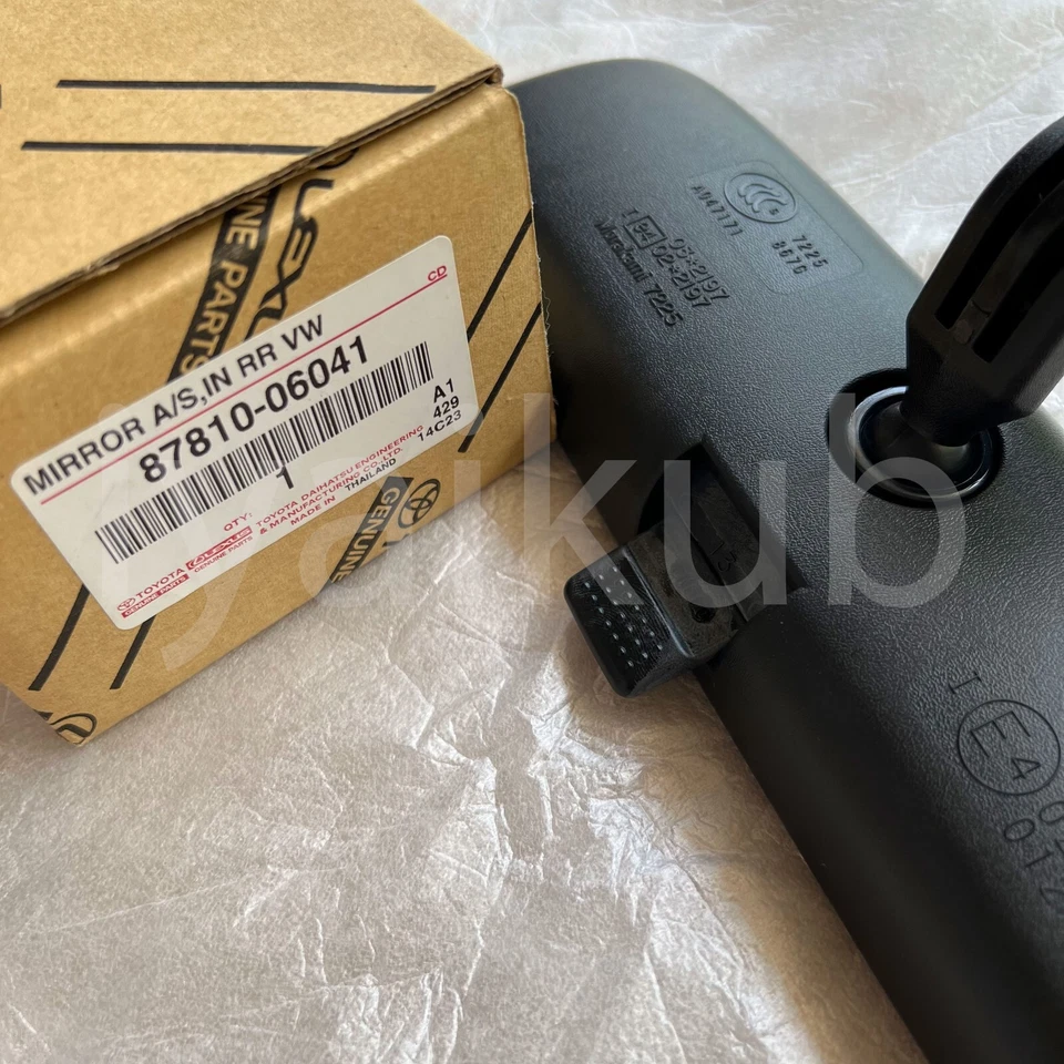 87810-06041 interior rear view mirror for Toyota Corolla Hilux Camry Yaris OEM - Image 4 of 4