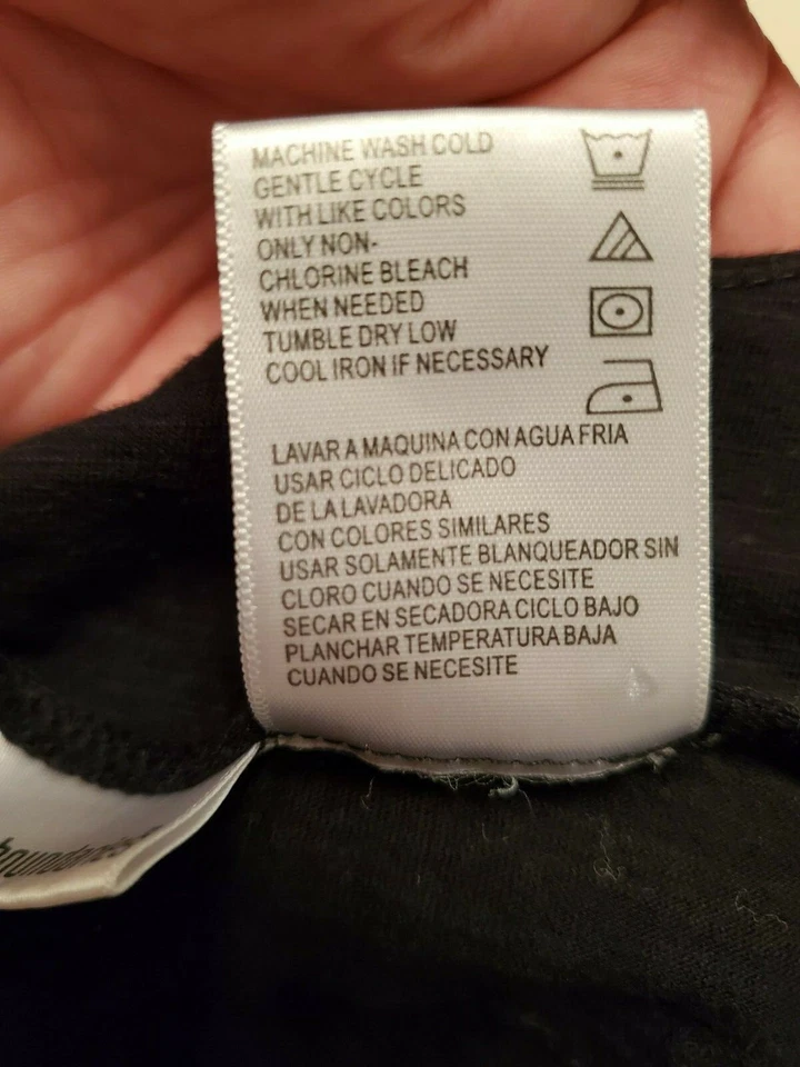 No Boundaries Juniors Womens Shirt Top Blouse  Size S Small 3/5 Black - Image 3 of 4