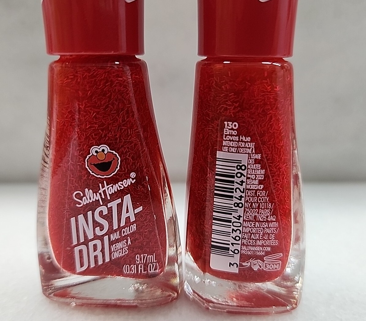 Elmo Dri 2 Sally Hansen Insta-Dri Sesame Street #130 -Elmo Loves Hue ...