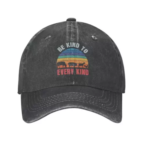 Classic Cotton Vegan Vegetarian Baseball Cap for Men Women Personalized  Unisex