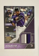 Ryan Ritter RC Black 10/10 Relic 2026 Topps Series 1 Major League Material 