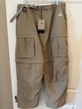 Nike ACG Smith Summit Convertible Cargo Pants FN0428-247 Men  s Size L New Khaki