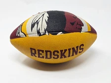 Washington Redskins Good Stuff Mini Rubber Football 8.5" Logo Graphics Preowned