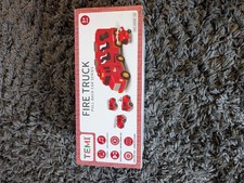 Temi Fire Truck Pull Back Car Series  3+Ages