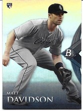 2014 Bowman Platinum #85 Matt Davidson RC