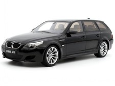 BMW e61 M5 Touring 2004 Black diecast model car Resin OT1020 Otto 1:18