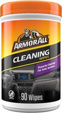 Armor All Car Cleaning Wipes 90 Wipes for Premium Car Care Interior  Exterior