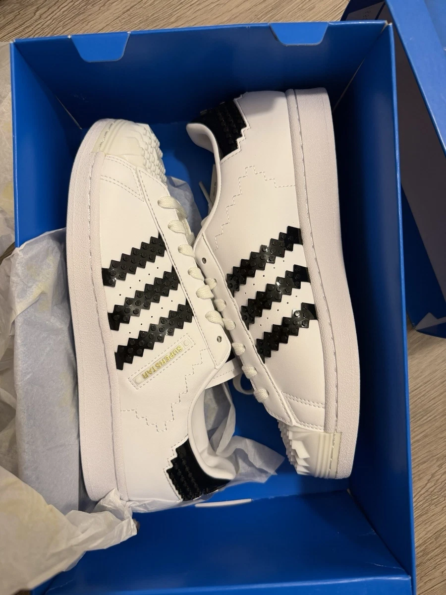 adidas gazelle silver green womens adidas Superstar Shoes - White/Black main image 0