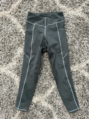 Riding Sports By Dover Saddlery Women's Equestrian Riding Tights Size S Green