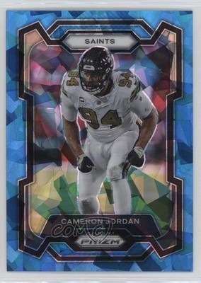 2023 Panini Prizm Blue Ice Prizm 79/99 Cameron Jordan #211 11nu