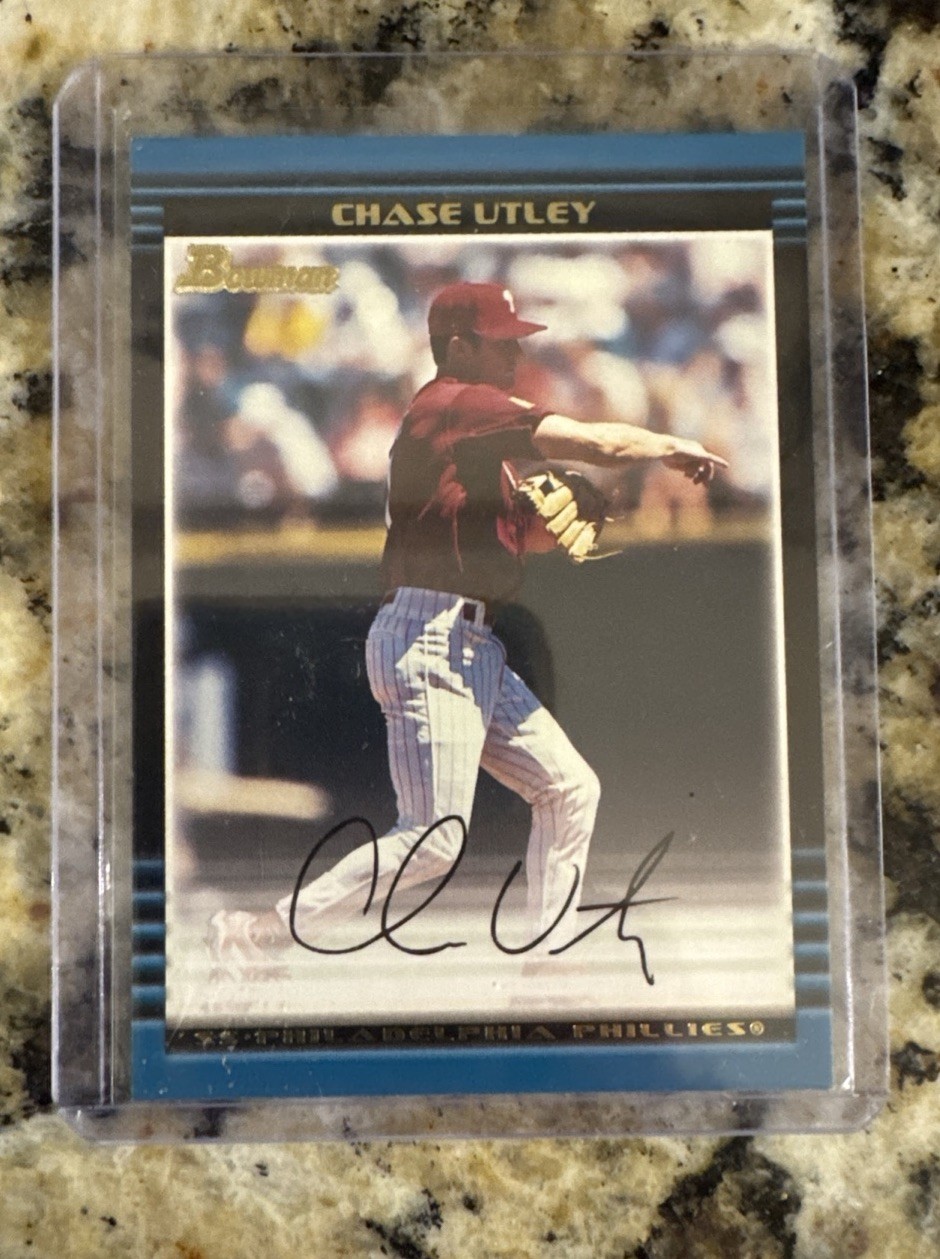 121275 - 2002 Bowman #264 Chase Utley Card Philadelphia Phillies